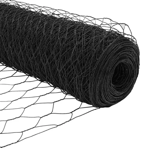 Kerítés oszlopokkal Szürke 1.6 x 25 m PVC-bevonatos acél