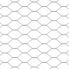 Kerítés oszlopokkal Szürke 0.8 x 50 m PVC-bevonatos acél