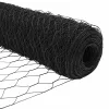 Kerítés oszlopokkal Szürke 0.8 x 50 m PVC-bevonatos acél
