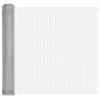 Kerítés oszlopokkal Ezüst 1 x 25 m PVC-bevonatos acél