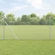 Kerítés oszlopokkal Ezüst 1.2 x 25 m PVC-bevonatos acél