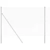 Kerítés oszlopokkal Ezüst 1.5 x 25 m PVC-bevonatos acél