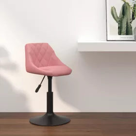   Bárszék Geometrikus Rózsaszín 46 x 44 x (62.5-77.5) cm Műbőr