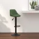 Sötétzöld bársony bárszék