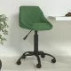 Sötétzöld bársony étkezőszék