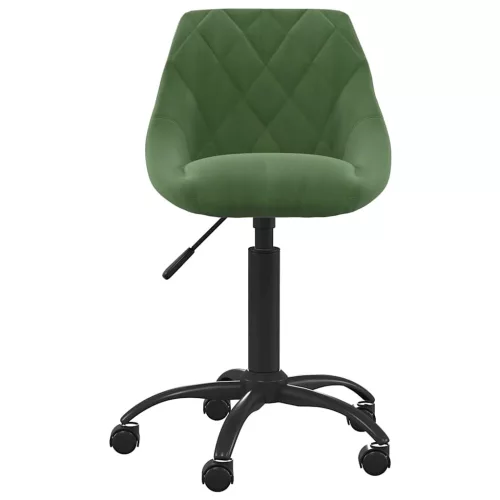 Sötétzöld bársony étkezőszék