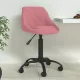 Rózsaszín bársony étkezőszék