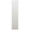 Világosszürke acél irodai szekrény 90 x 40 x 180 cm