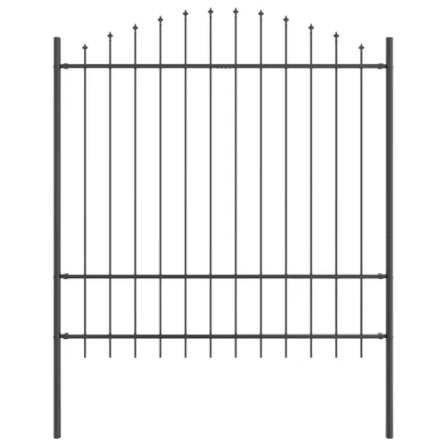 Kerti Kerítés Szürke 340 x 175 cm