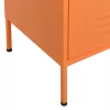 Narancssárga acél tárolószekrény 80 x 35 x 101,5 cm