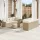 Kerti Kanapé Szett 11 pcs Bézs polirattan