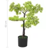 Zöld cserepes mű ciprusbonsai 60 cm