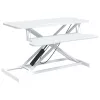 Acél és fatermék állítható munkaállomás 90x40x(13-50) cm
