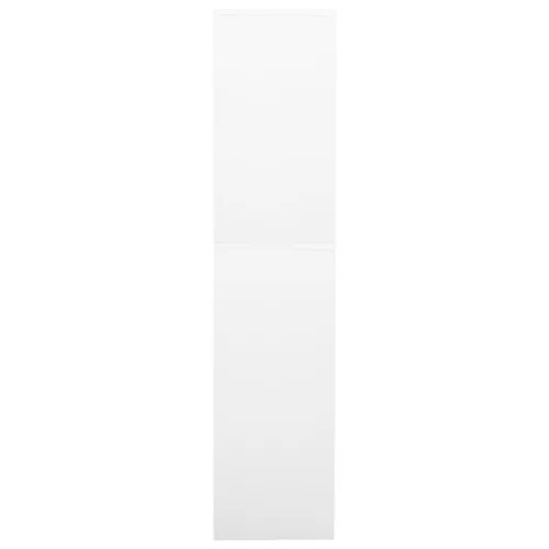 Fehér acél irodai szekrény 90 x 40 x 180 cm