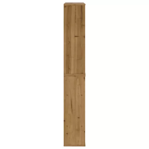 5 db tömörfa fenyőfa oldalsó szekrény ODDA 40x24x79 cm