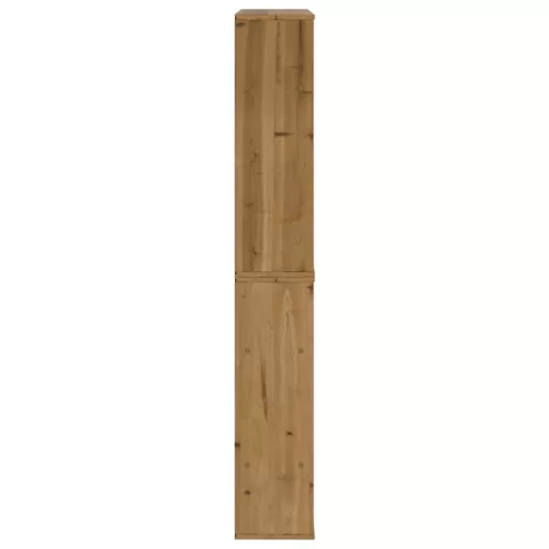 5 db tömörfa fenyőfa oldalsó szekrény ODDA 40x24x79 cm