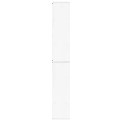 5 db fehér tömörfa fenyőfa oldalsó szekrény ODDA 40x24x79 cm
