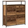 Cipőszekrény tárolóval Öreg fa 100 x 34 x 112 cm Faanyag