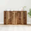 Magasfiú Falra szerelhető 2 pcs Régi fa 60 x 31 x 70 cm Faanyag
