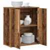 Magasfiú Falra szerelhető 2 pcs Régi fa 60 x 31 x 70 cm Faanyag