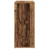 Magasfiú Falra szerelhető 2 pcs Régi fa 60 x 31 x 70 cm Faanyag