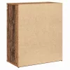 Magasfiú Falra szerelhető 2 pcs Régi fa 60 x 31 x 70 cm Faanyag