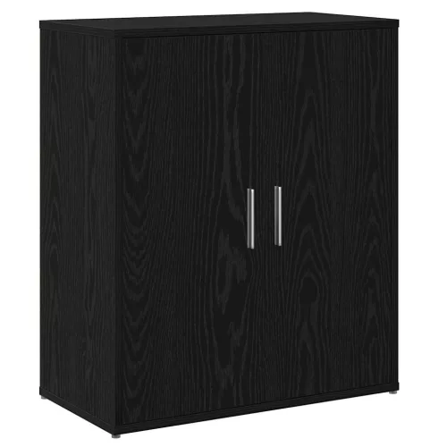 Magasfiú 2 pcs Musta tammi 60 x 31 x 70 cm Faanyag