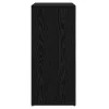 Magasfiú 2 pcs Musta tammi 60 x 31 x 70 cm Faanyag