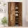 Highboard Öreg fa 80 x 35 x 180 cm Faanyag
