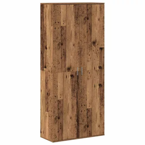 Highboard Öreg fa 80 x 35 x 180 cm Faanyag