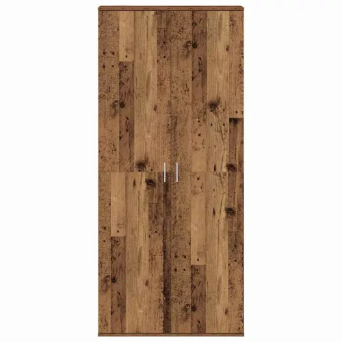 Highboard Öreg fa 80 x 35 x 180 cm Faanyag