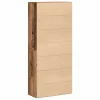 Highboard Öreg fa 80 x 35 x 180 cm Faanyag