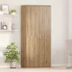 Highboard kézműves tölgy 80 x 35 x 180 cm Faanyag