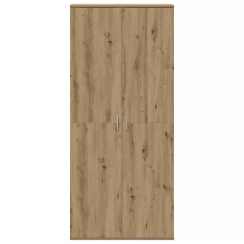 Highboard kézműves tölgy 80 x 35 x 180 cm Faanyag