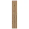 Highboard kézműves tölgy 80 x 35 x 180 cm Faanyag