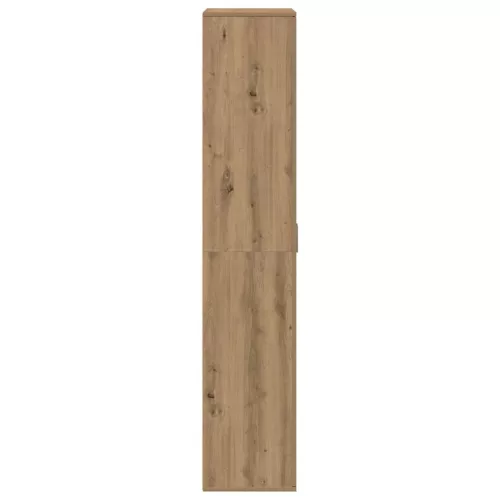 Highboard kézműves tölgy 80 x 35 x 180 cm Faanyag