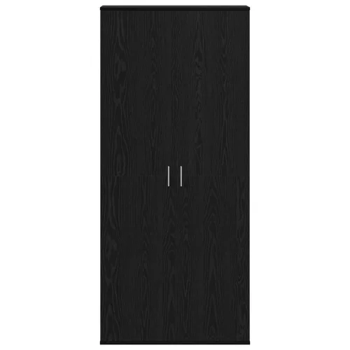 Highboard Musta tammi 80 x 35 x 180 cm Faanyag