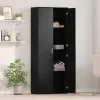 Magasfiú Musta tammi 70 x 35 x 180 cm Faanyag