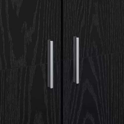 Magasfiú Musta tammi 70 x 35 x 180 cm Faanyag