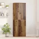 Highboard Öreg fa 60 x 35 x 180 cm Faanyag