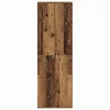 Highboard Öreg fa 60 x 35 x 180 cm Faanyag