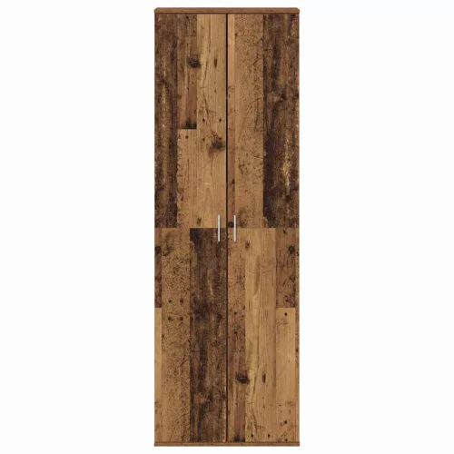 Highboard Öreg fa 60 x 35 x 180 cm Faanyag