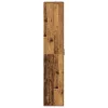 Highboard Öreg fa 60 x 35 x 180 cm Faanyag