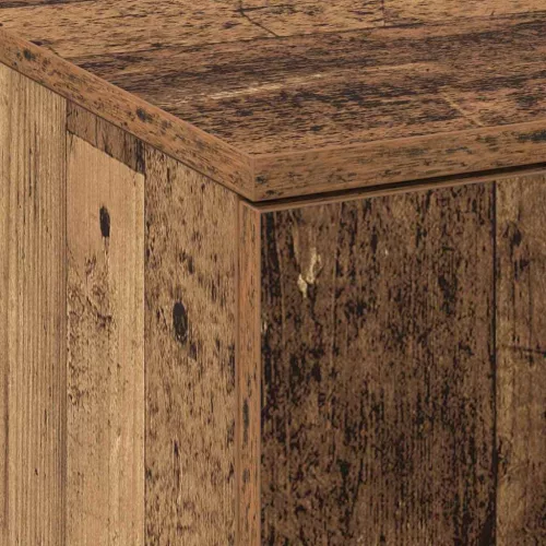 Highboard Öreg fa 60 x 35 x 180 cm Faanyag