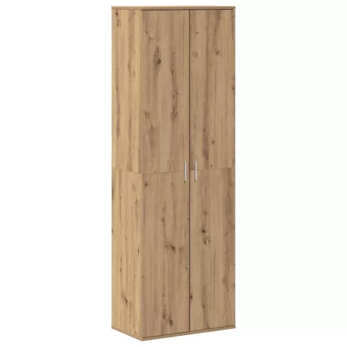 Highboard kézműves tölgy 60 x 35 x 180 cm Faanyag