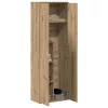 Highboard kézműves tölgy 60 x 35 x 180 cm Faanyag