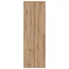 Highboard kézműves tölgy 60 x 35 x 180 cm Faanyag