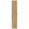Highboard kézműves tölgy 60 x 35 x 180 cm Faanyag