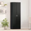 Highboard Musta tammi 60 x 35 x 180 cm Faanyag