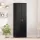 Highboard Musta tammi 60 x 35 x 180 cm Faanyag